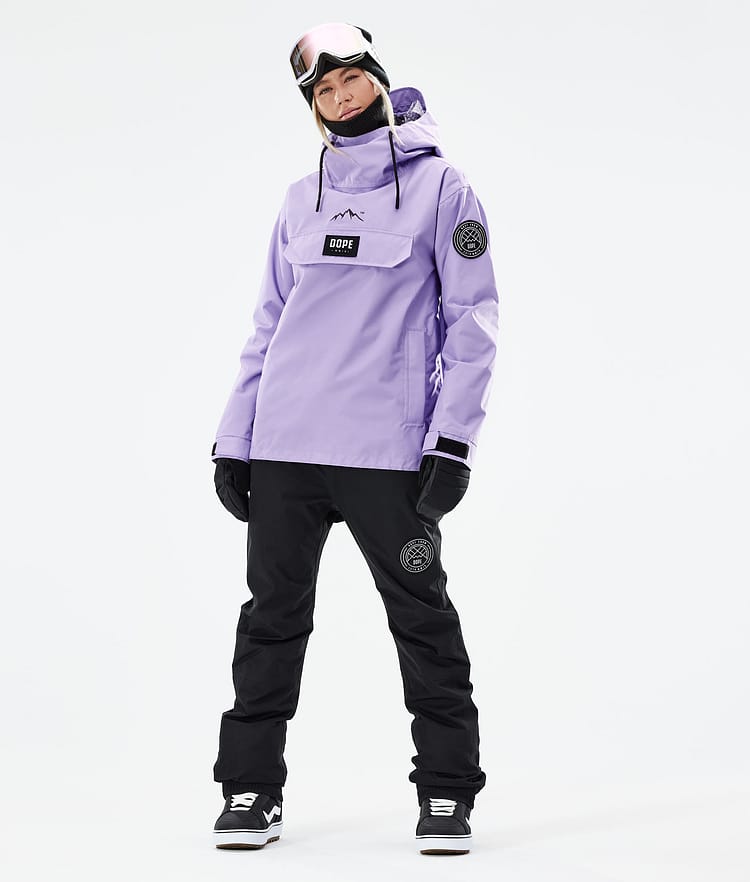 Dope Blizzard W 2021 Snowboardjakke Dame Faded Violet, Bilde 4 av 11