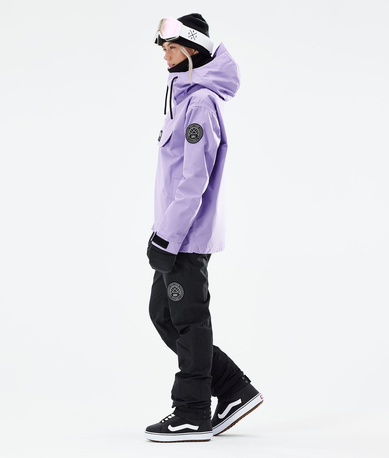 Dope Blizzard W 2021 Snowboardjakke Dame Faded Violet, Bilde 5 av 11