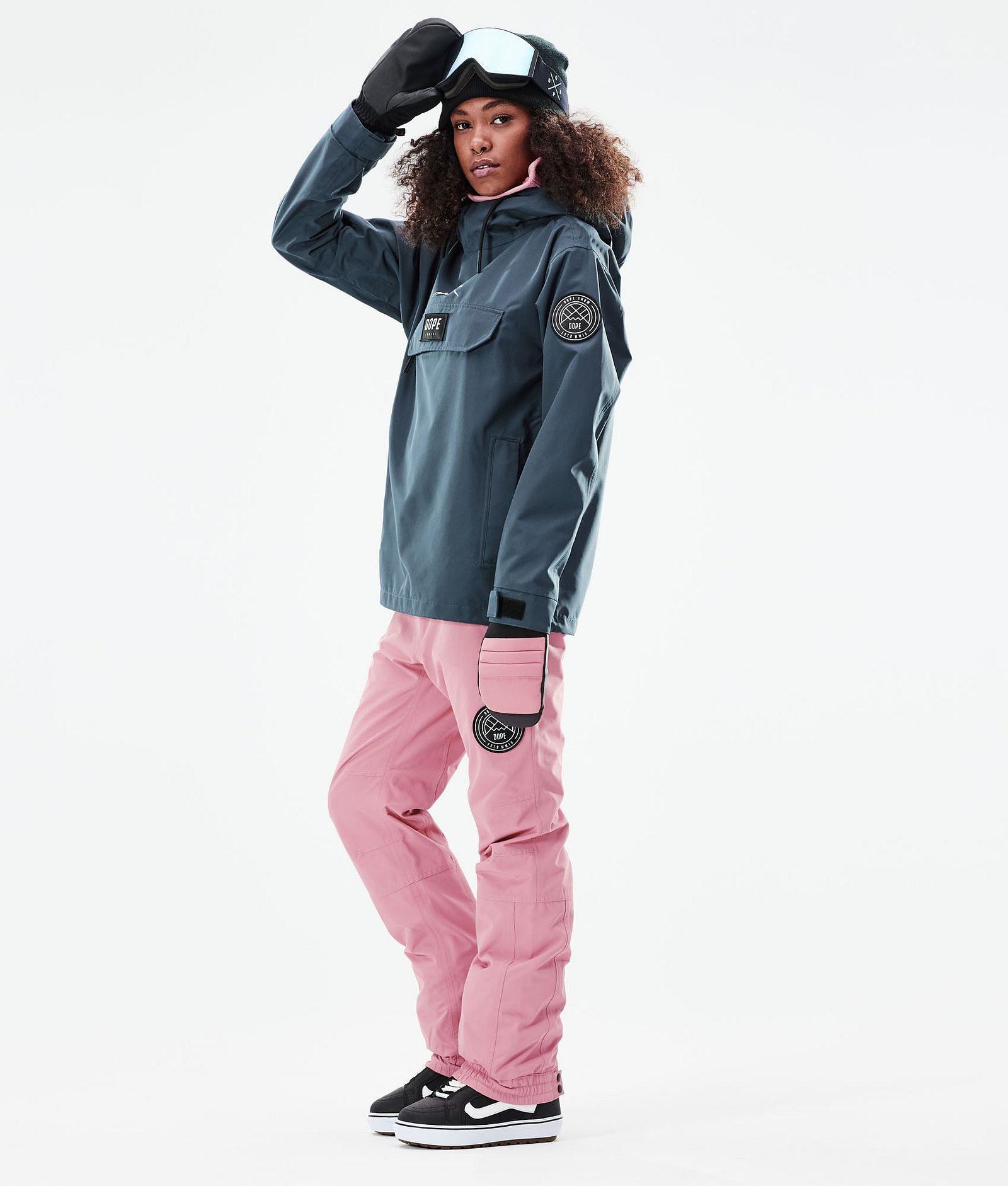 Dope Blizzard W 2021 Snowboardjakke Dame Metal Blue, Bilde 5 av 11