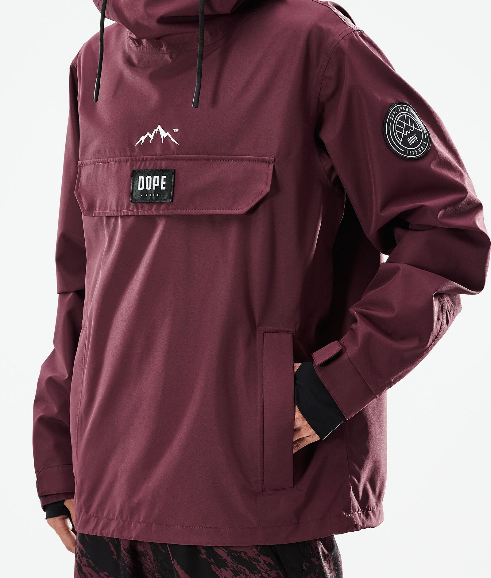 Dope Blizzard 2021 Snowboardjakke Herre Burgundy, Bilde 8 av 9