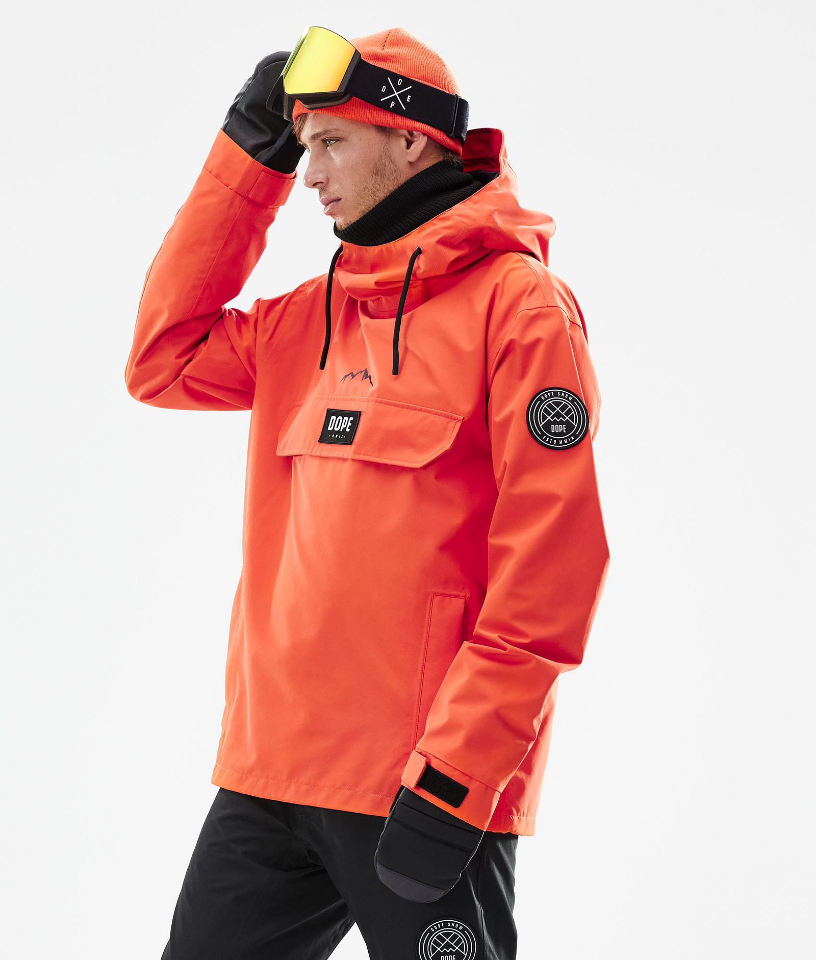 Dope Blizzard 2021 Skijakke Herre Orange, Bilde 1 av 10