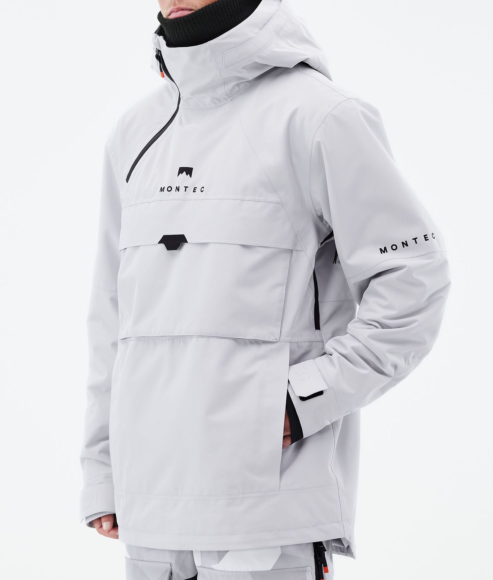 Montec Dune 2021 Snowboardjakke Herre Light Grey, Bilde 9 av 10