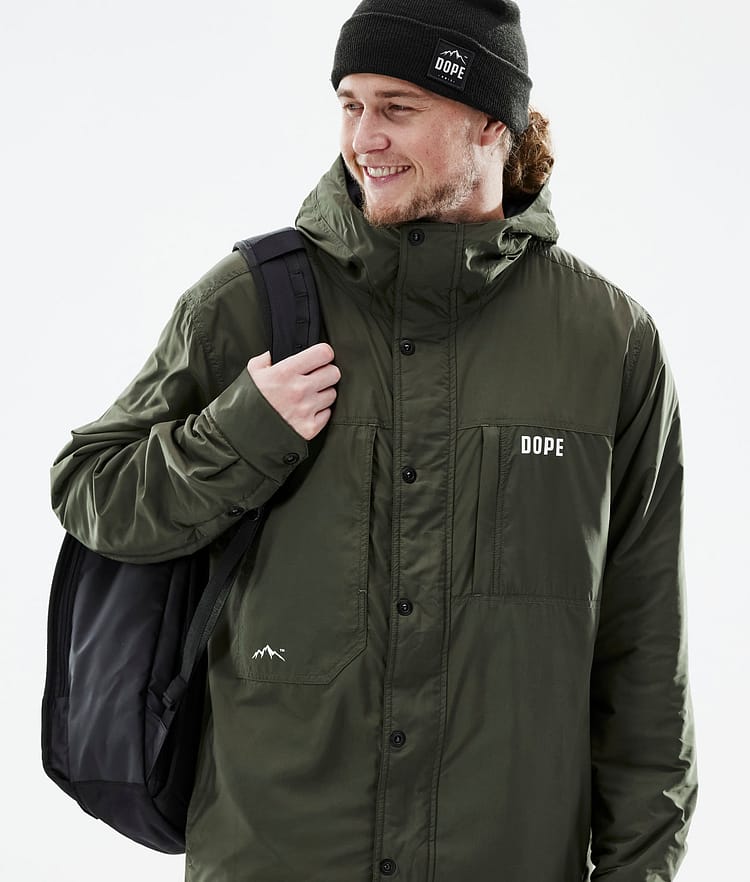 Dope Insulated Mellomlags jakke Outdoor Herre Olive Green, Bilde 2 av 12