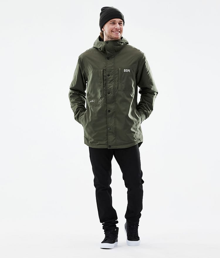 Dope Insulated Mellomlags jakke Outdoor Herre Olive Green, Bilde 4 av 12