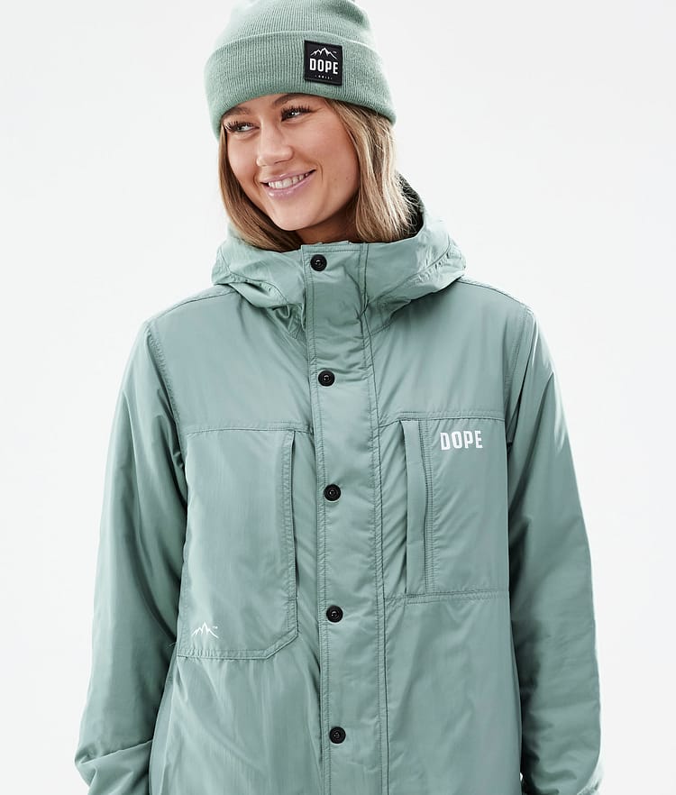 Dope Insulated W Mellomlags jakke Outdoor Dame Faded Green, Bilde 2 av 10