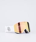 Dope Sight 2021 Skibriller White/Champagne Mirror, Bilde 1 av 6