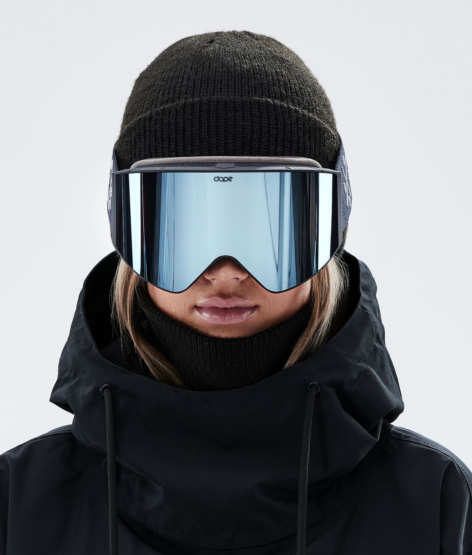 Dope Sight 2021 Skibriller Black/Blue Mirror, Bilde 3 av 6