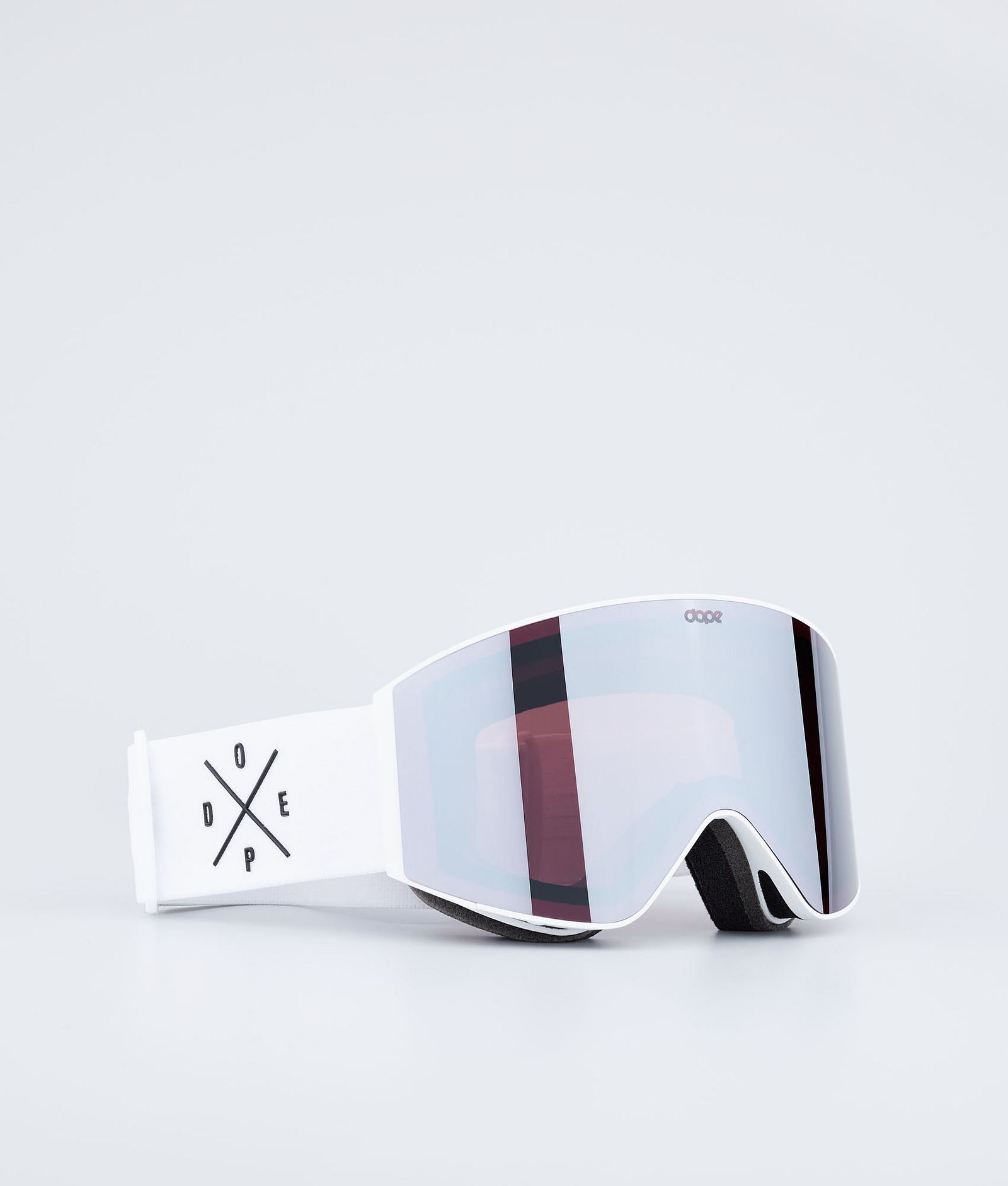 Dope Sight 2021 Skibriller White/Silver Mirror, Bilde 1 av 6