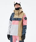 Dope Blizzard LE W Snowboardjakke Dame Limited Edition Patchwork Khaki, Bilde 1 av 10