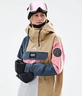 Dope Blizzard LE W Snowboardjakke Dame Limited Edition Patchwork Khaki, Bilde 3 av 10