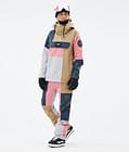 Dope Blizzard LE W Snowboardjakke Dame Limited Edition Patchwork Khaki, Bilde 4 av 10