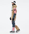 Dope Blizzard LE W Snowboardjakke Dame Limited Edition Patchwork Khaki, Bilde 5 av 10