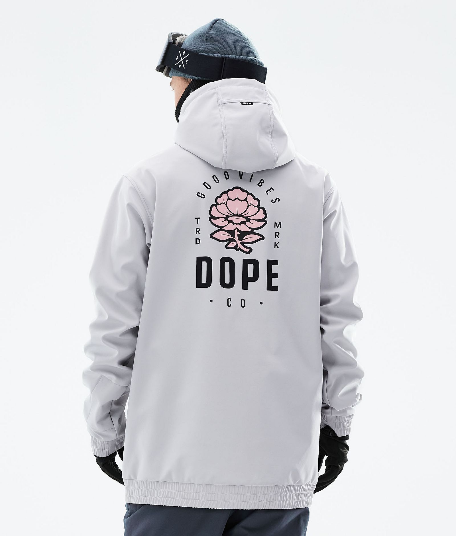 Dope Yeti 2021 Snowboardjakke Herre Rose Light Grey, Bilde 1 av 8