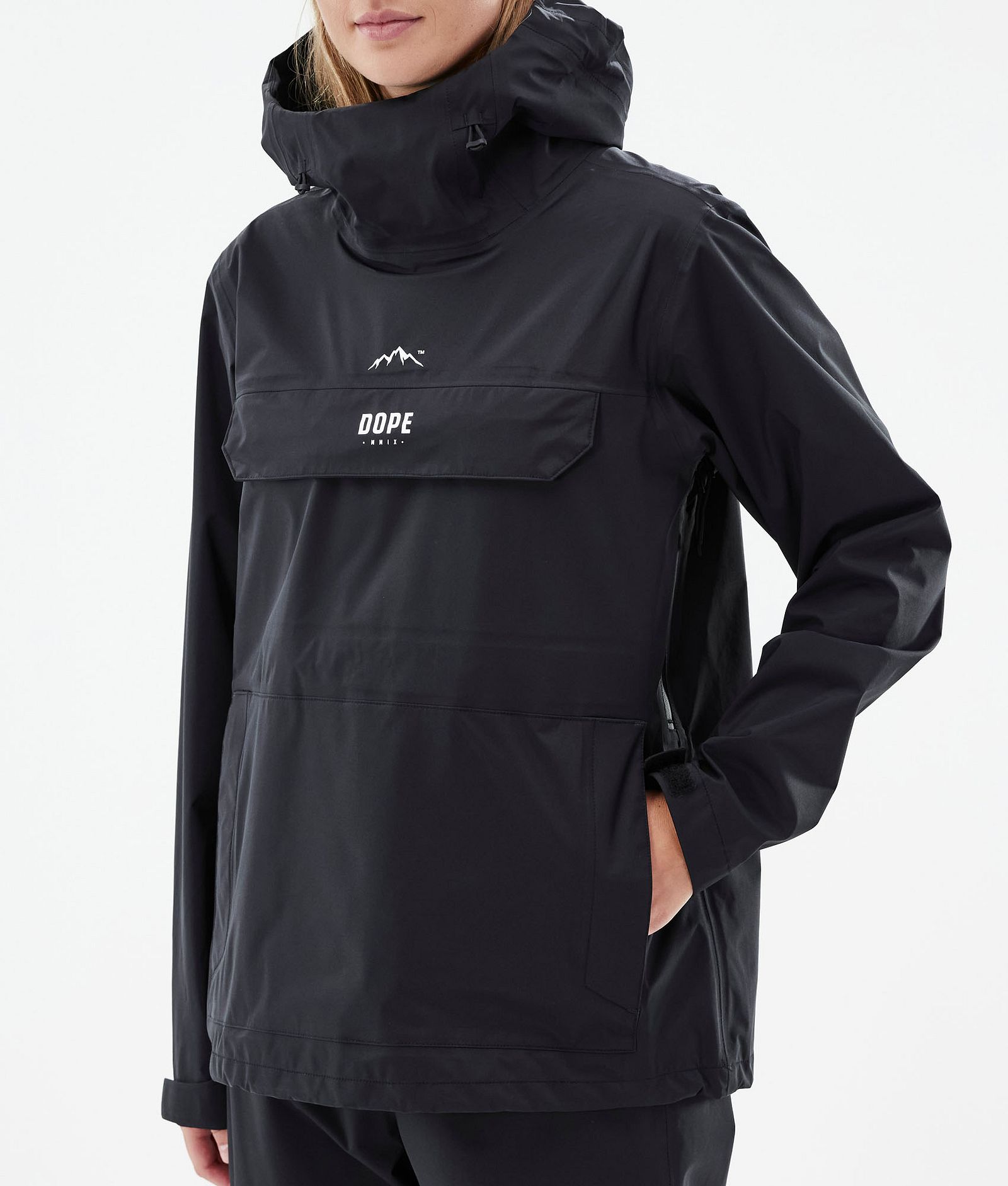 Dope Downpour W Regnjakke Dame Black, Bilde 9 av 10