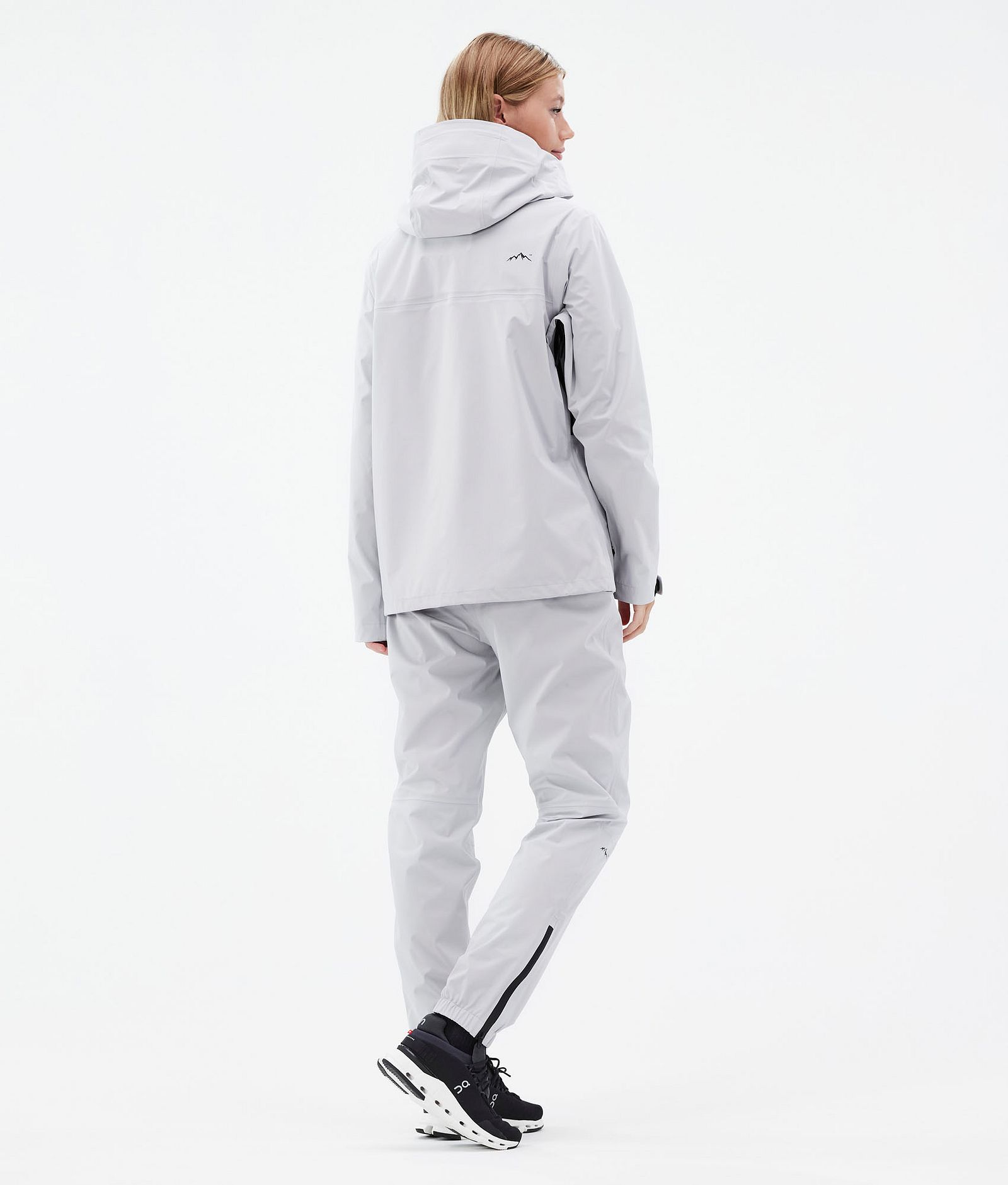 Dope Downpour W Regnjakke Dame Light Grey, Bilde 4 av 10