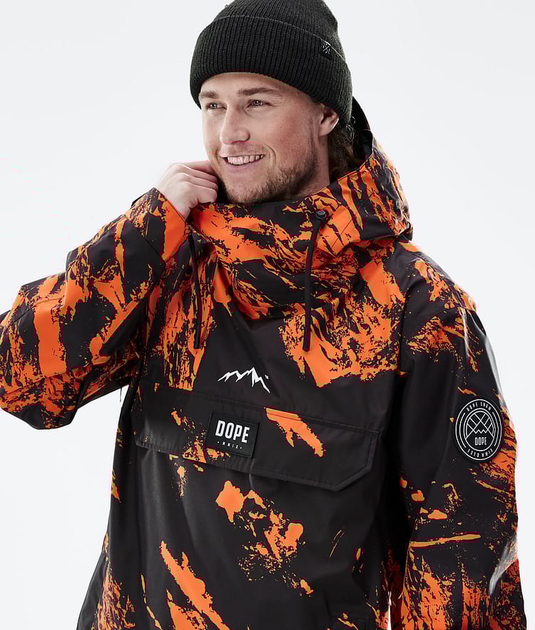 Dope Blizzard Light Turjakke Herre Paint Orange, Bilde 2 av 9