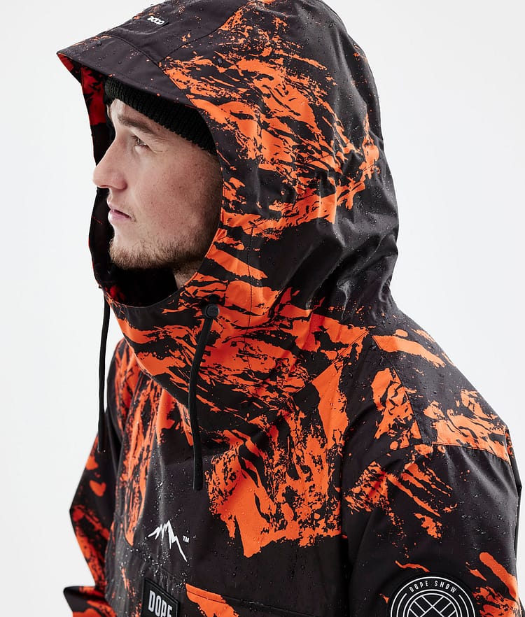 Dope Blizzard Light Turjakke Herre Paint Orange, Bilde 5 av 9