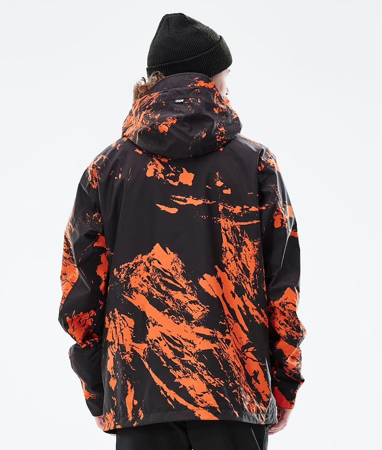 Dope Blizzard Light Turjakke Herre Paint Orange, Bilde 7 av 9