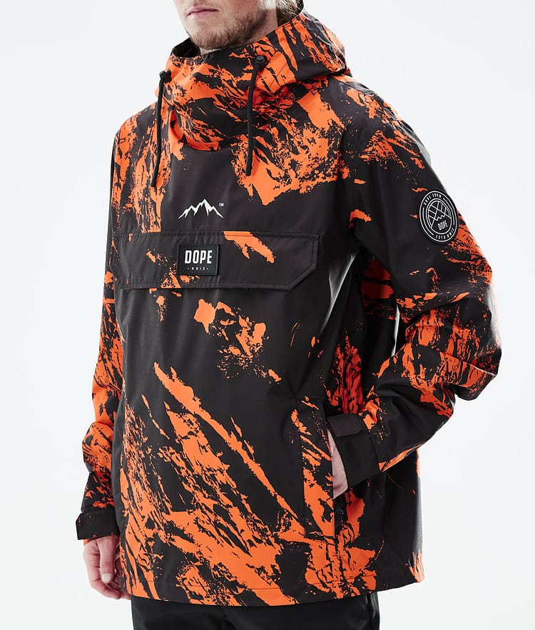 Dope Blizzard Light Turjakke Herre Paint Orange, Bilde 8 av 9