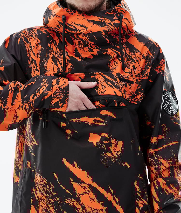 Dope Blizzard Light Turjakke Herre Paint Orange, Bilde 9 av 9