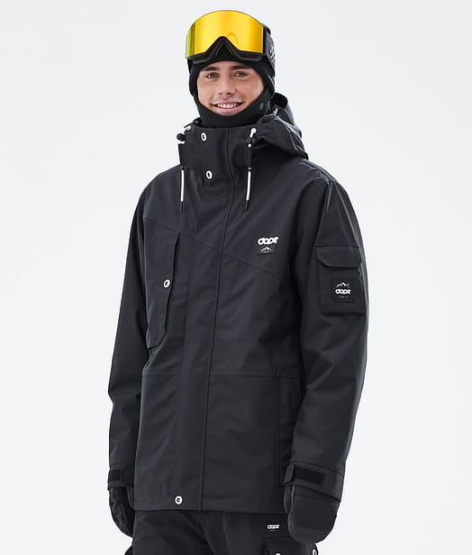 Dope Adept Snowboardjakke Herre Black