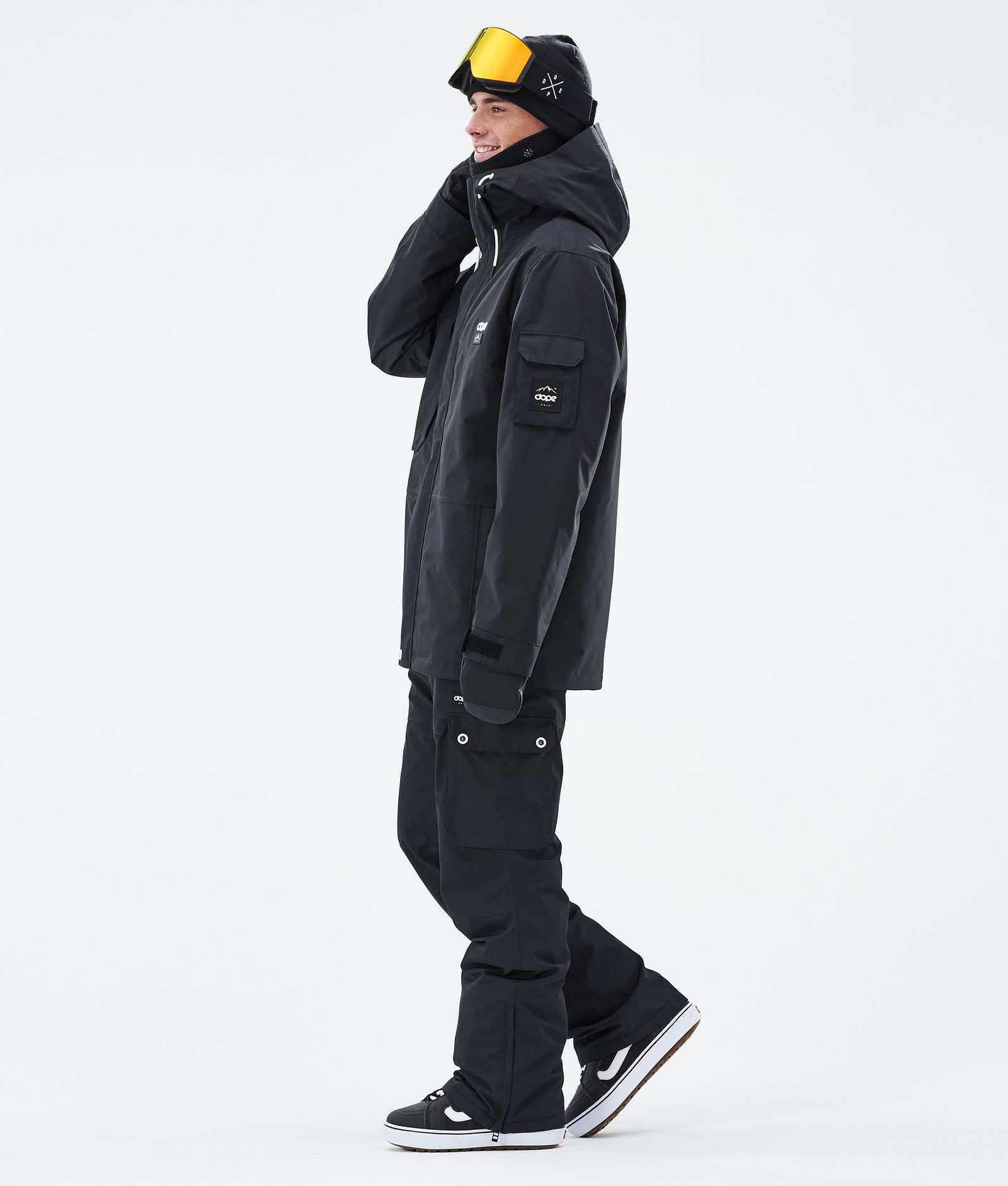 Dope Adept Snowboardjakke Herre Black, Bilde 3 av 9