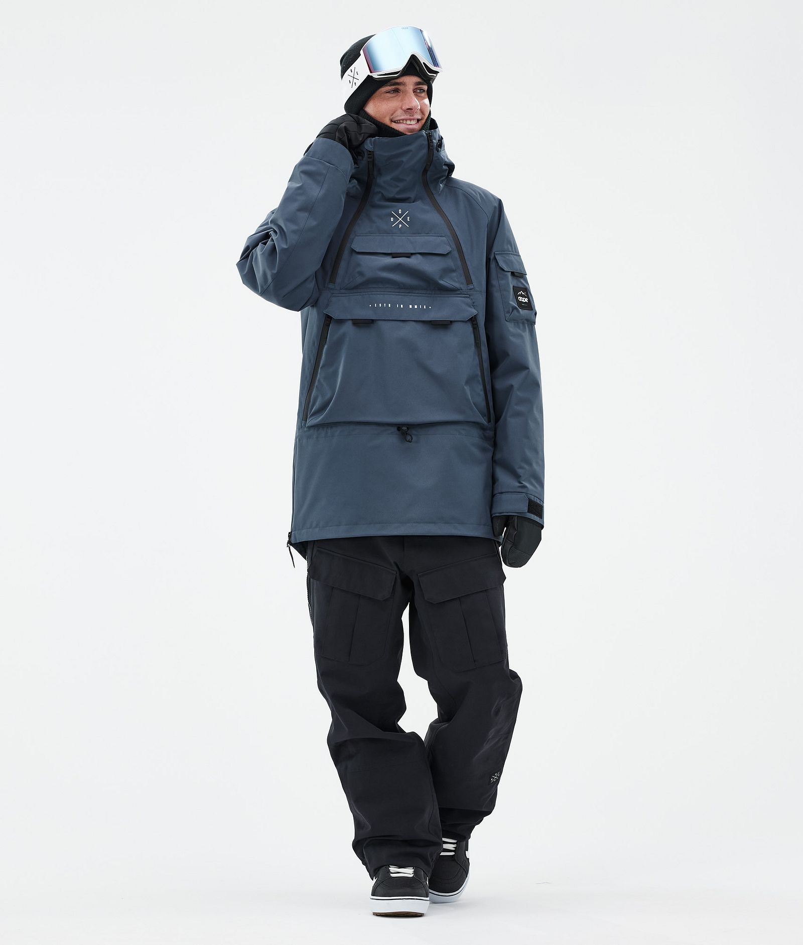 Dope Akin Snowboardjakke Herre Metal Blue, Bilde 2 av 9