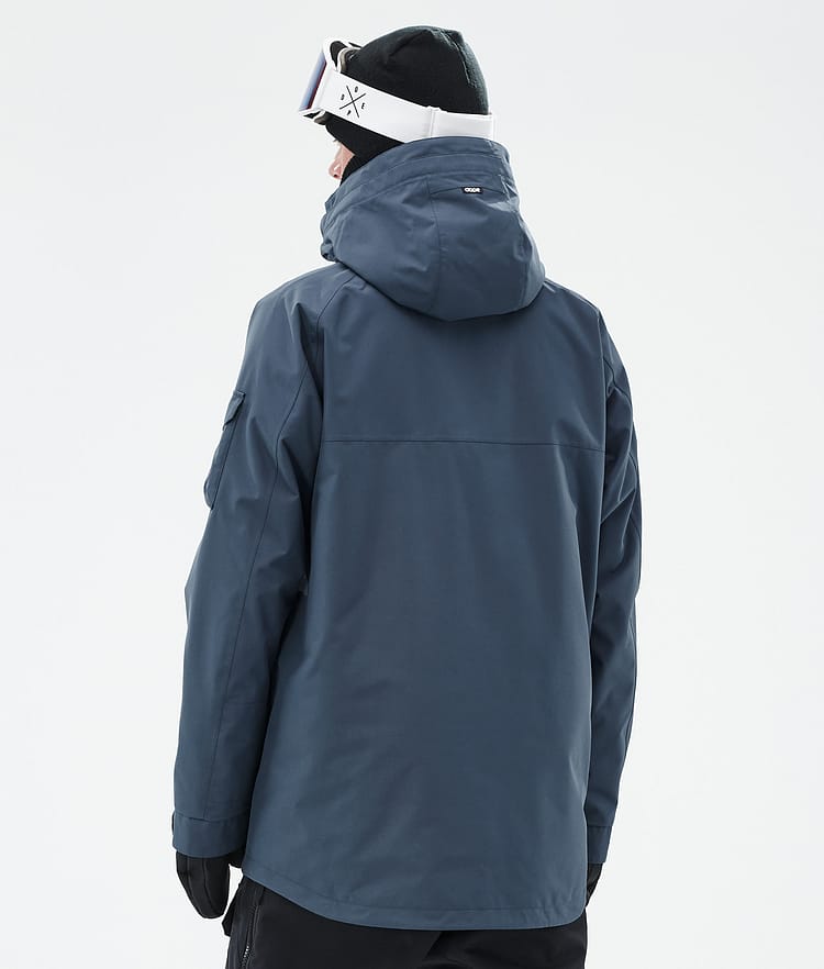 Dope Akin Snowboardjakke Herre Metal Blue, Bilde 6 av 9