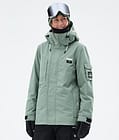 Dope Adept W Snowboardjakke Dame Faded Green Renewed, Bilde 1 av 9