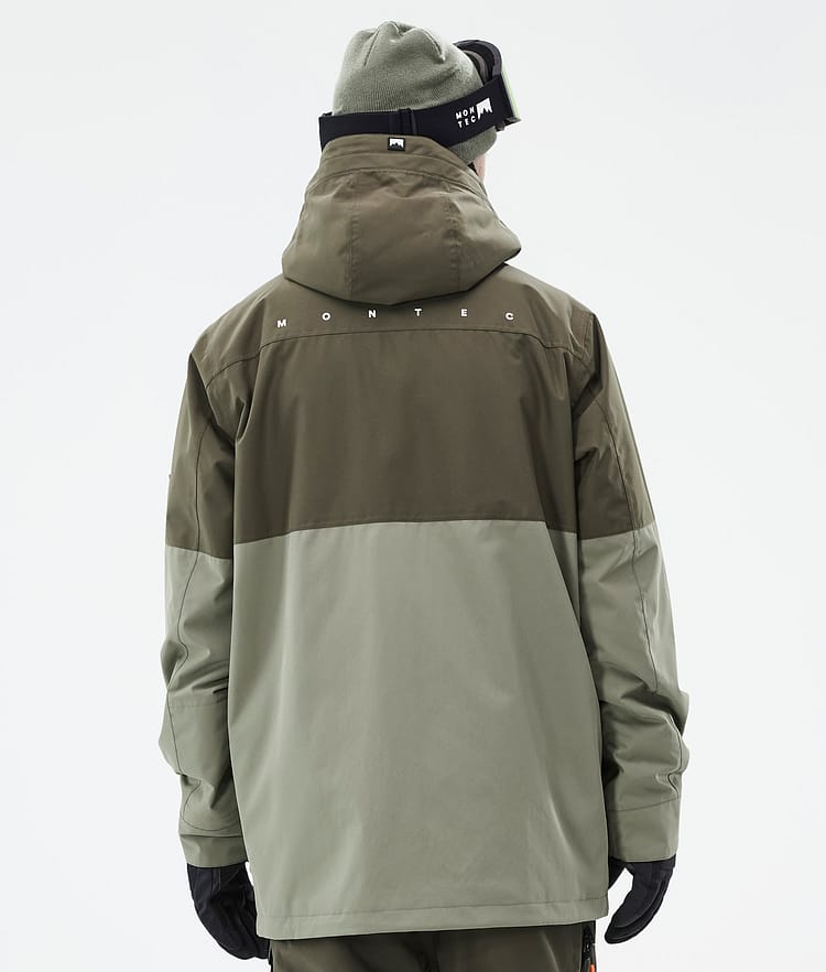 Montec Doom Snowboardjakke Herre Olive Green/Black/Greenish, Bilde 7 av 11