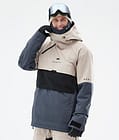 Montec Dune Snowboardjakke Herre Sand/Black/Metal Blue, Bilde 1 av 10