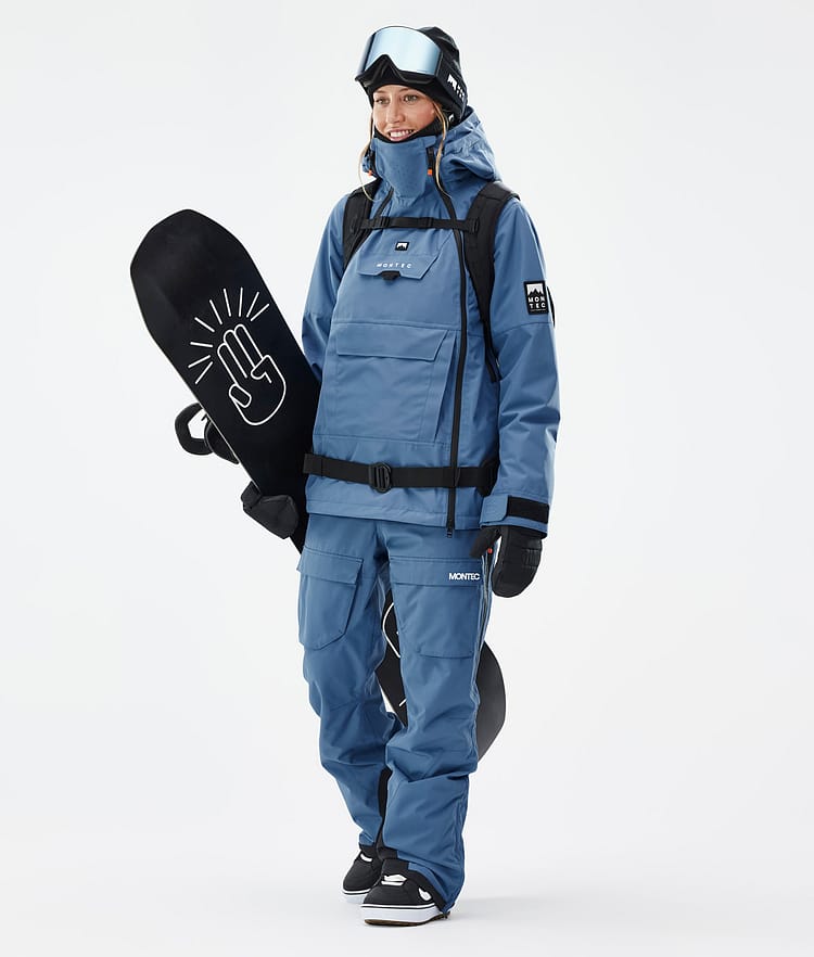 Montec Doom W Snowboardjakke Dame Blue Steel, Bilde 3 av 11