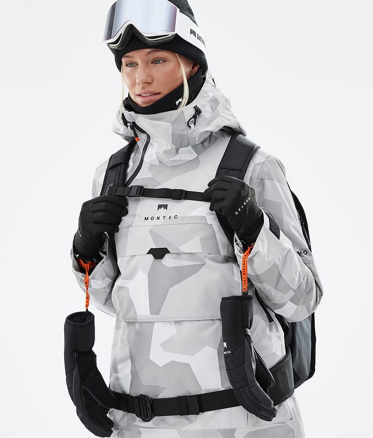 Montec Dune W Snowboardjakke Dame Snow Camo, Bilde 2 av 9