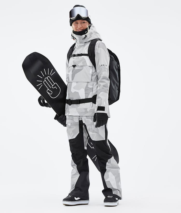 Montec Dune W Snowboardjakke Dame Snow Camo, Bilde 3 av 9