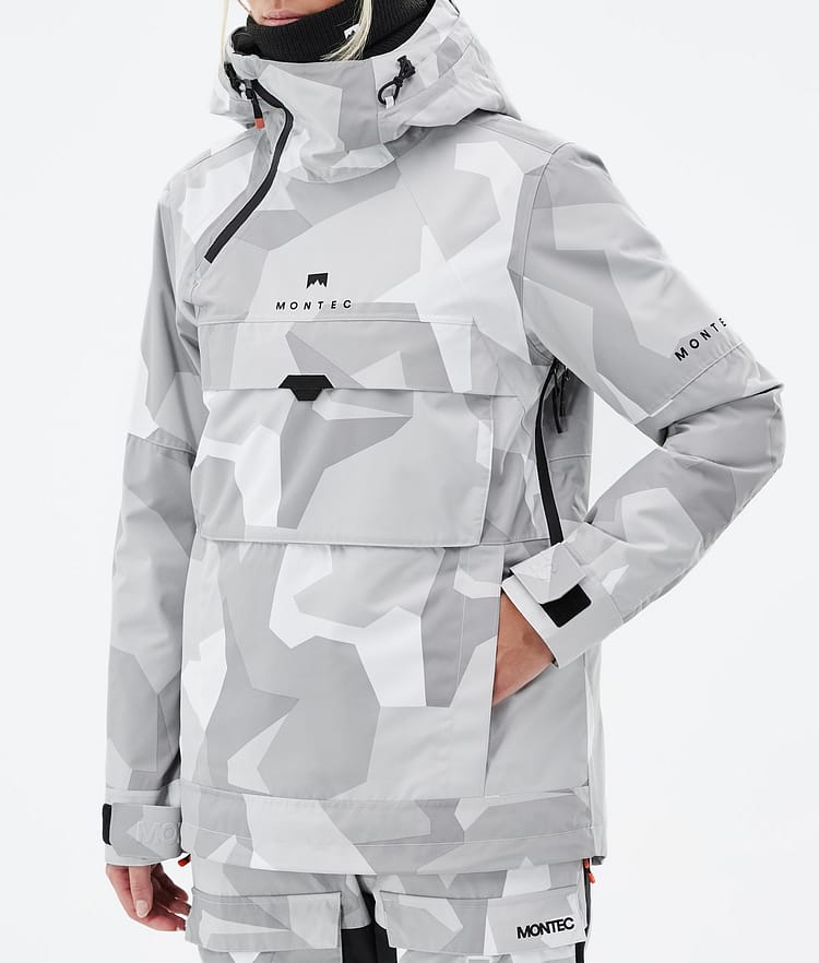 Montec Dune W Snowboardjakke Dame Snow Camo, Bilde 8 av 9