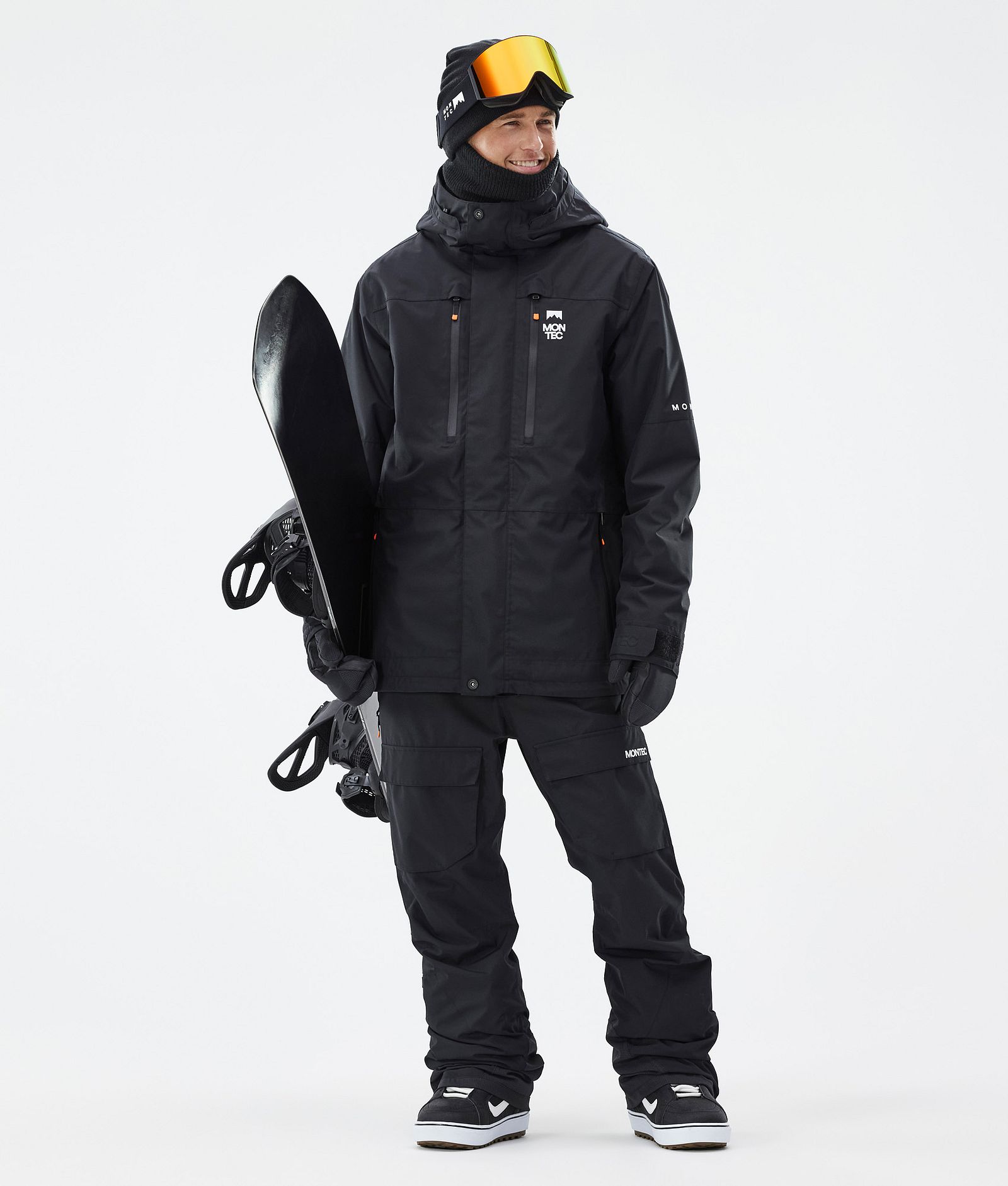 Montec Fawk Snowboardjakke Herre Black, Bilde 3 av 10