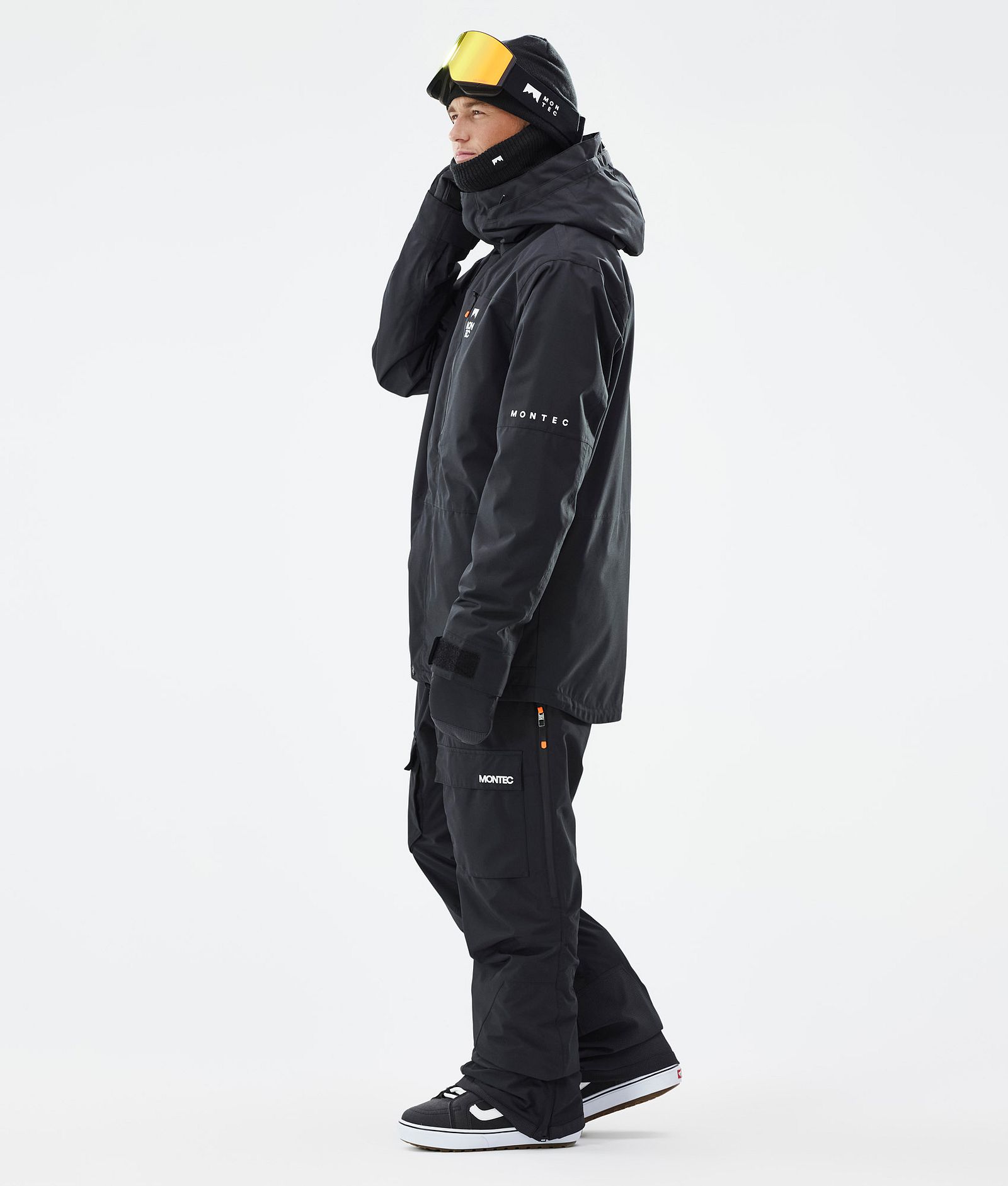 Montec Fawk Snowboardjakke Herre Black, Bilde 4 av 10