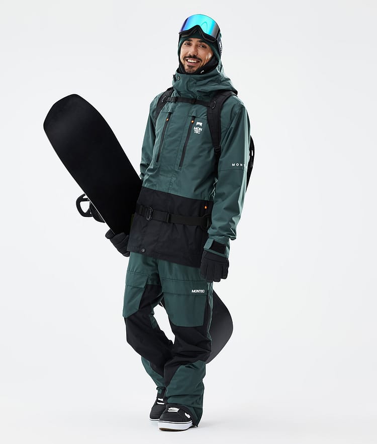 Montec Fawk Snowboardjakke Herre Dark Atlantic/Black, Bilde 3 av 10