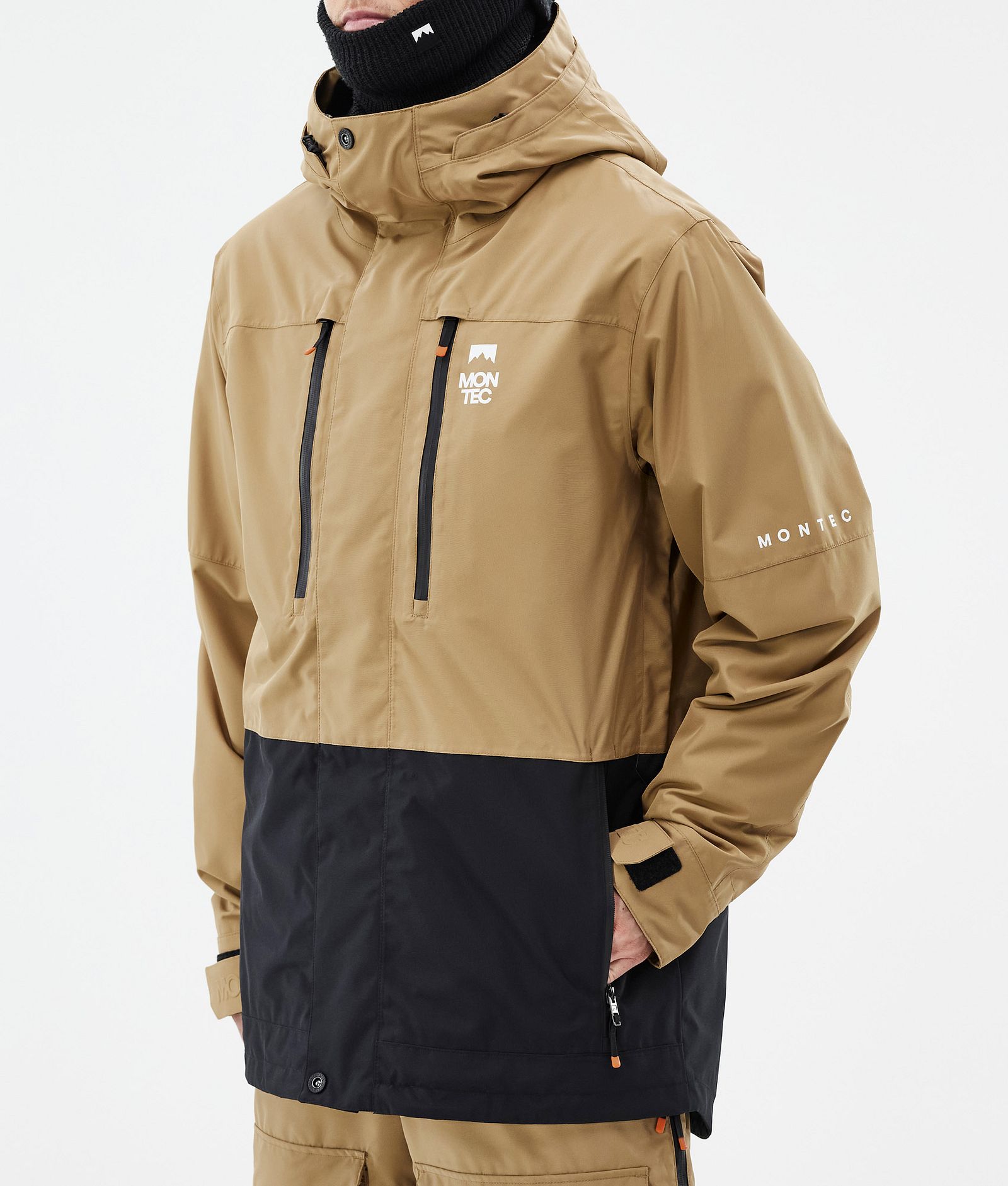 Montec Fawk Snowboardjakke Herre Gold/Black, Bilde 8 av 10