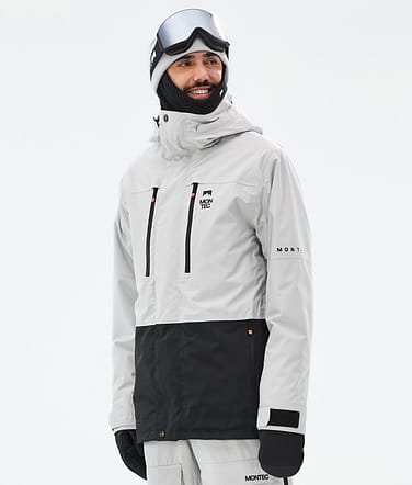 Montec Fawk Skijakke Herre Light Grey/Black