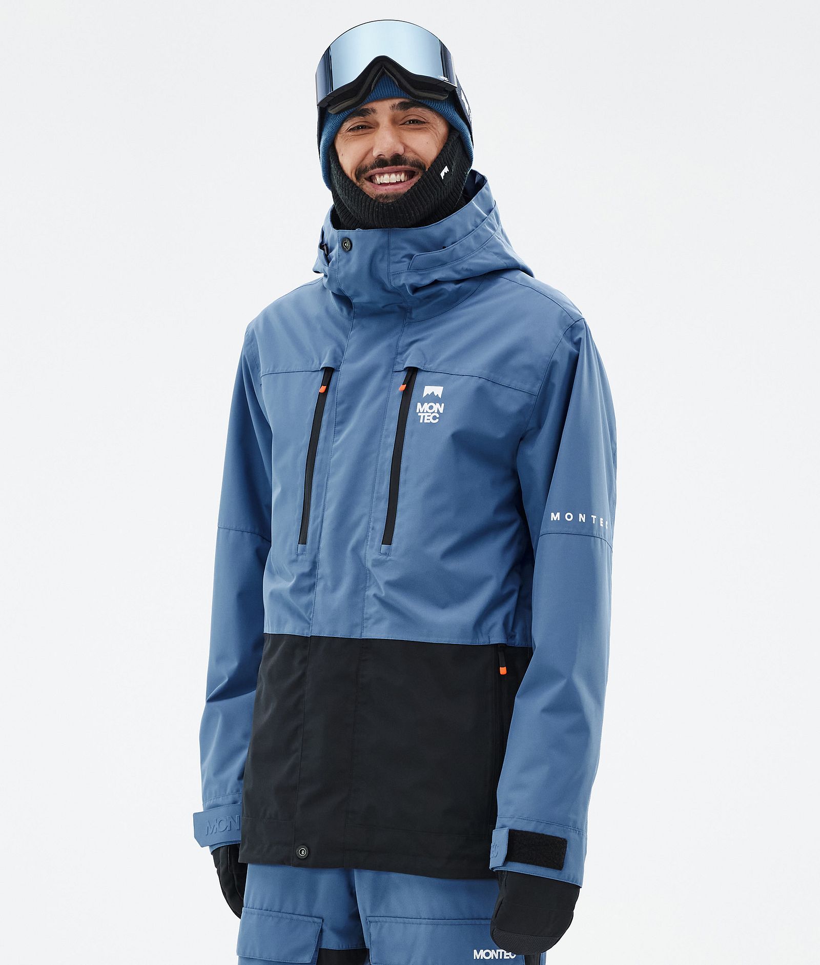 Montec Fawk Snowboardjakke Herre Blue Steel/Black, Bilde 1 av 10