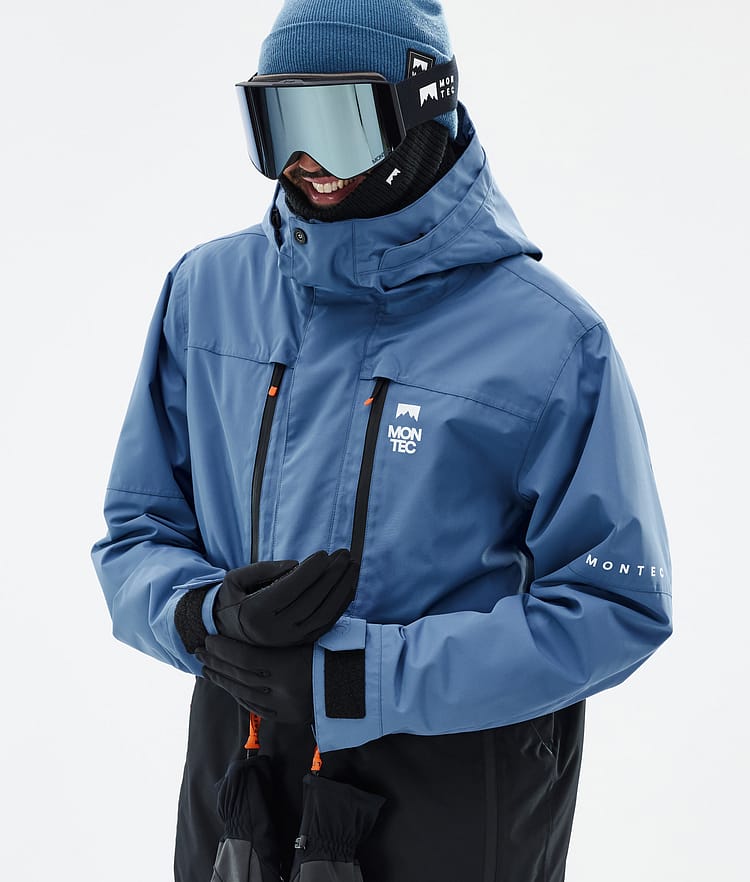 Montec Fawk Snowboardjakke Herre Blue Steel/Black, Bilde 2 av 10