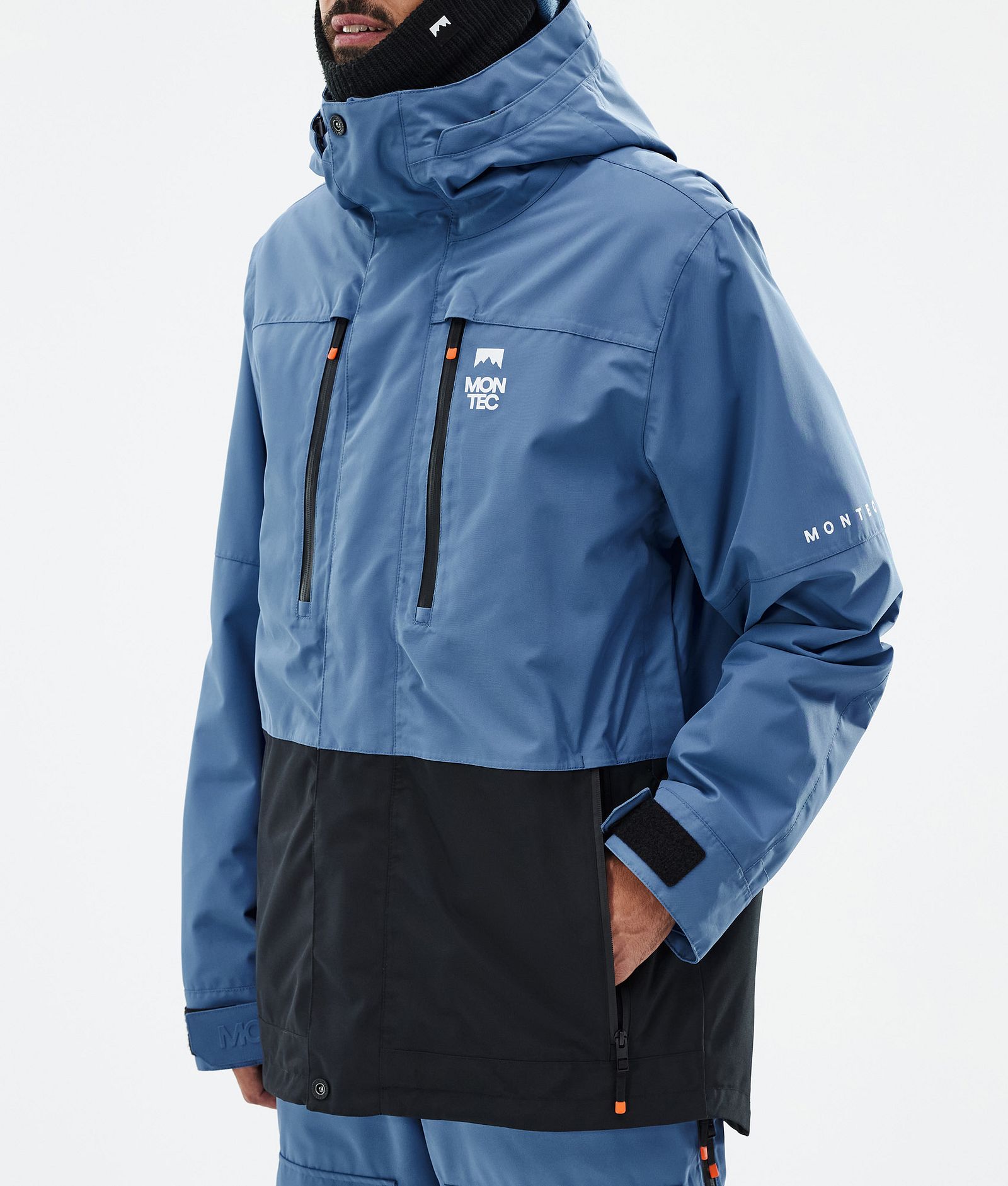 Montec Fawk Snowboardjakke Herre Blue Steel/Black, Bilde 8 av 10