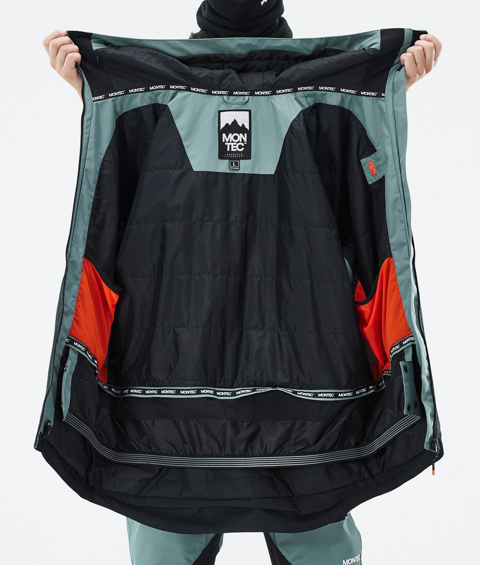 Montec Arch Snowboardjakke Herre Atlantic/Black, Bilde 10 av 10