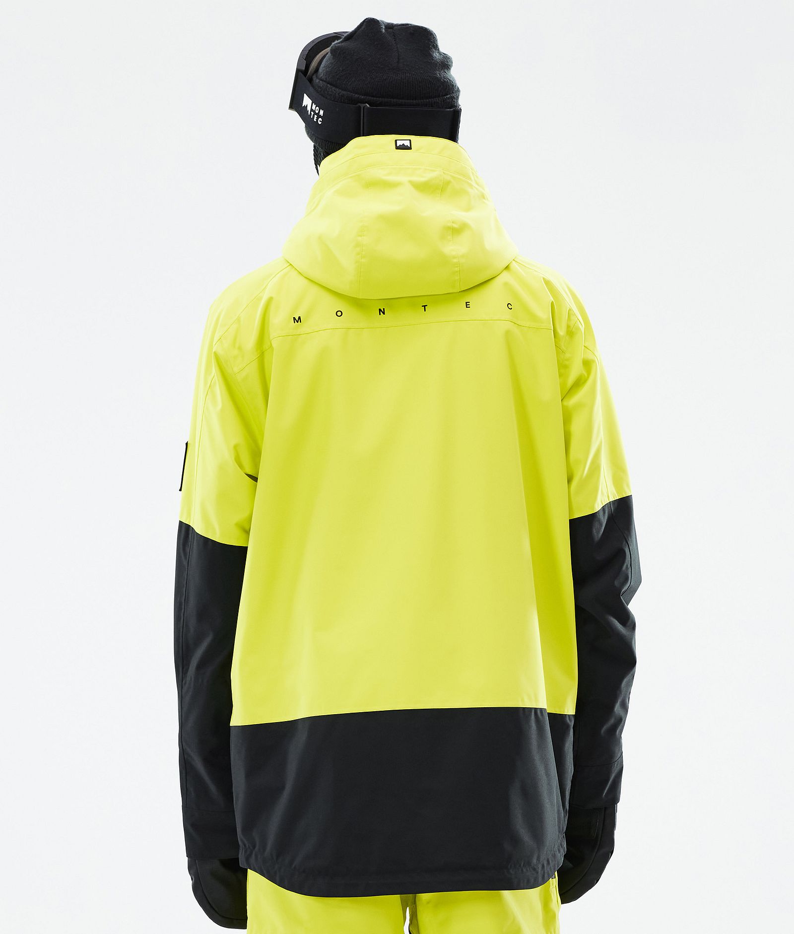 Montec Arch Snowboardjakke Herre Bright Yellow/Black, Bilde 7 av 10