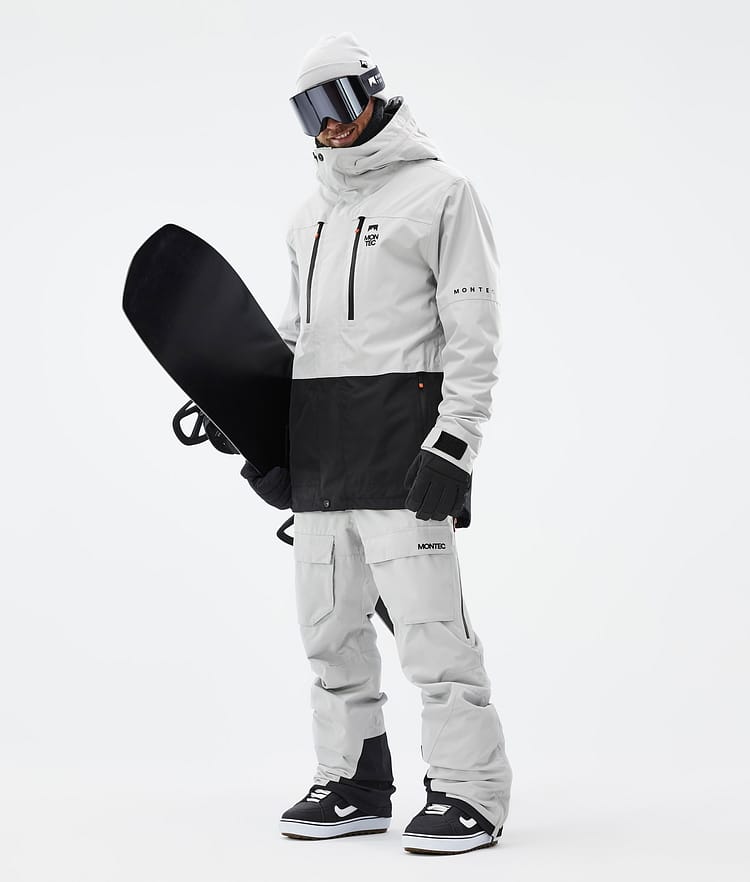 Montec Fawk Snowboardbukse Herre Light Grey, Bilde 2 av 7