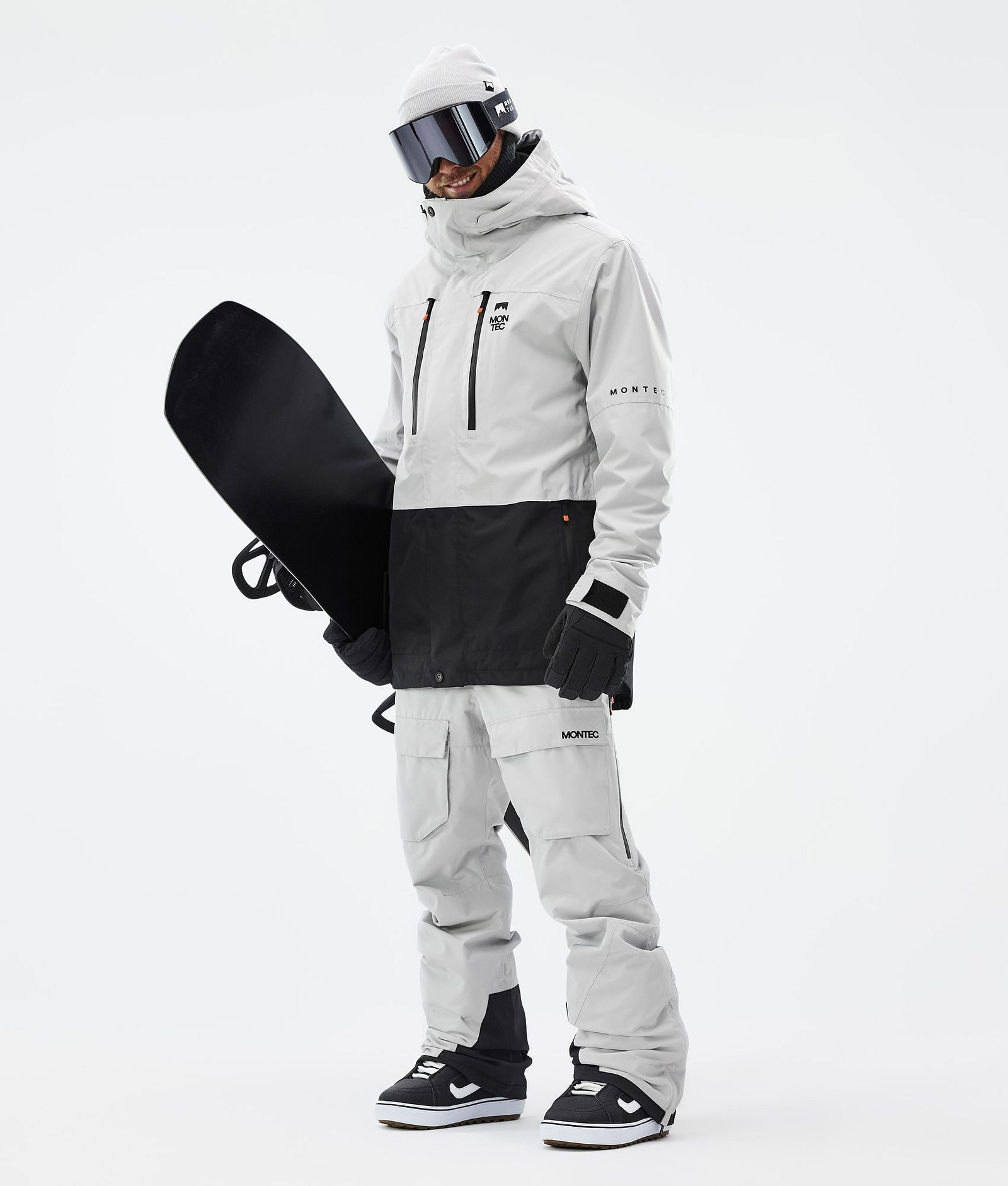 Montec Fawk Snowboardbukse Herre Light Grey, Bilde 2 av 7