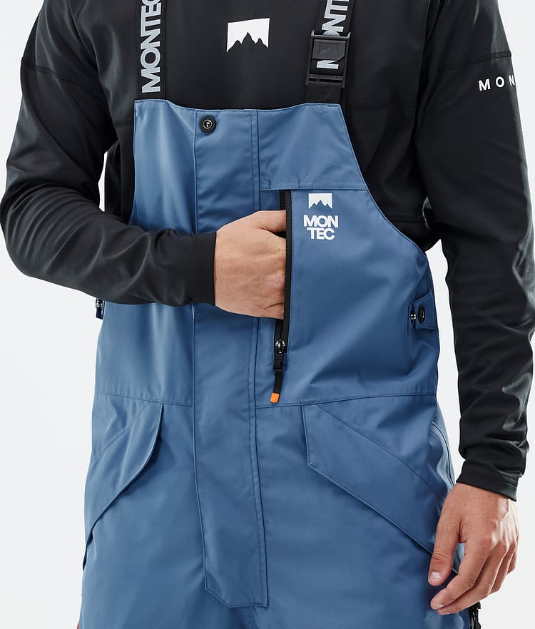 Montec Fawk Snowboardbukse Herre Blue Steel/Black, Bilde 6 av 7