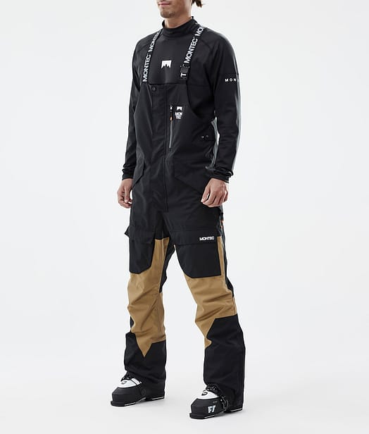 Montec Fawk Skibukse Herre Black/Gold