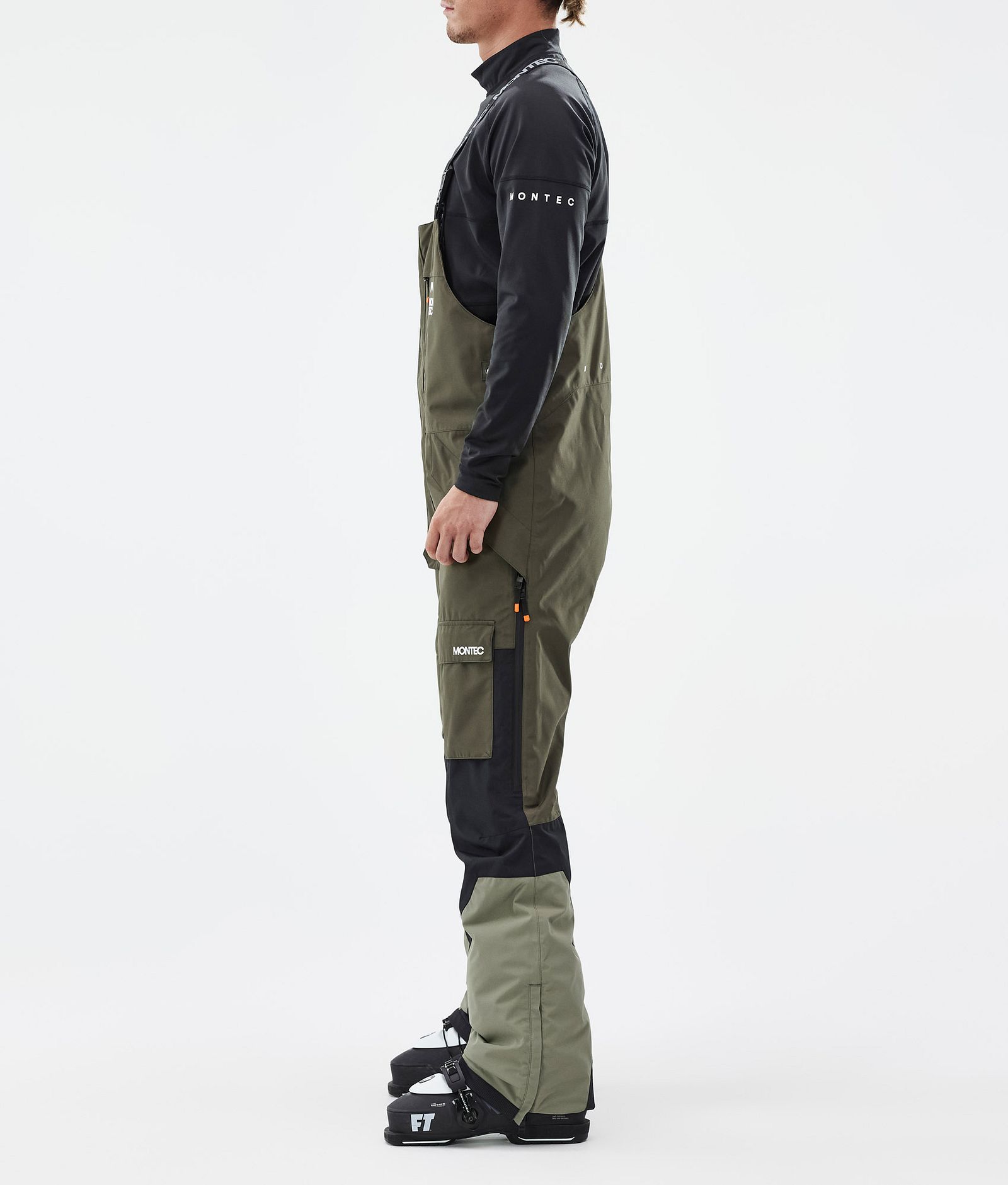 Montec Fawk Skibukse Herre Olive Green/Black/Greenish, Bilde 3 av 7